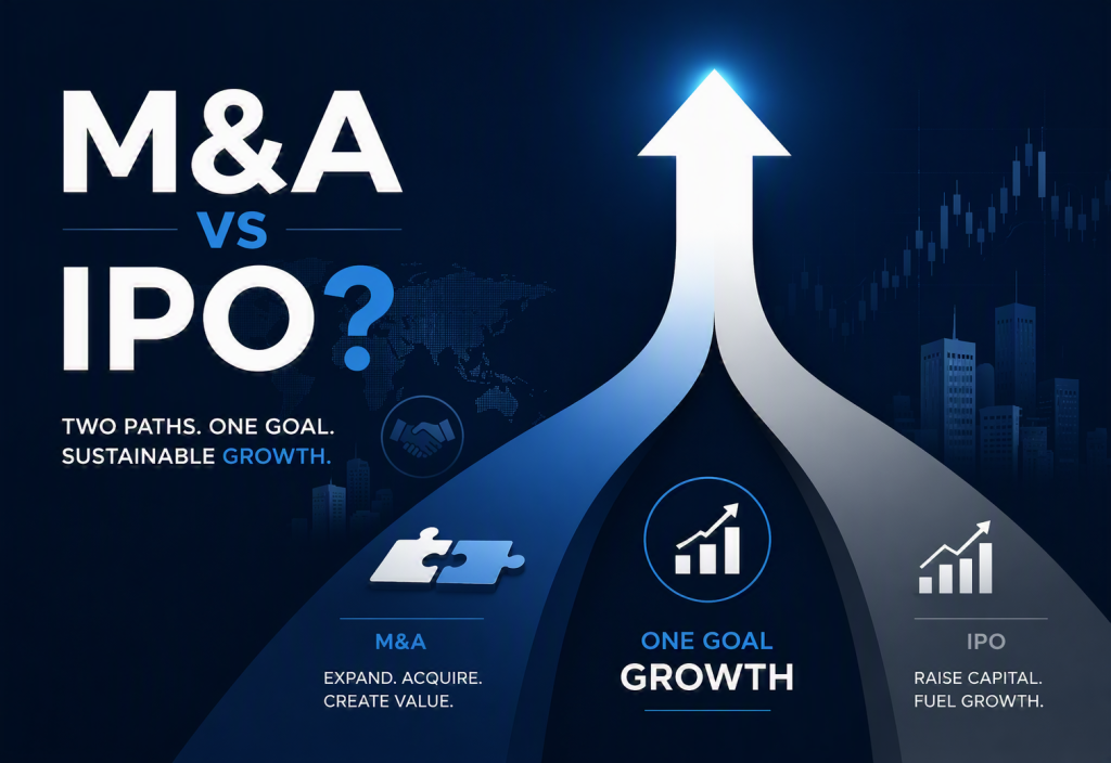 How M&A and IPO can work together within the same long-term growth strategy.