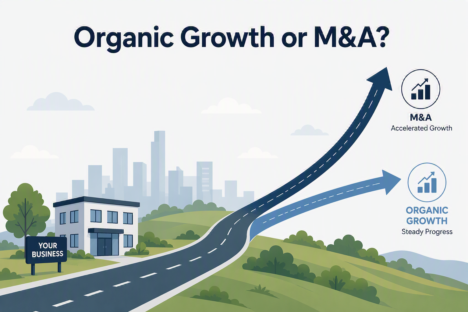 Which path is more suitable for a SME business - Organic Growth or M&A?